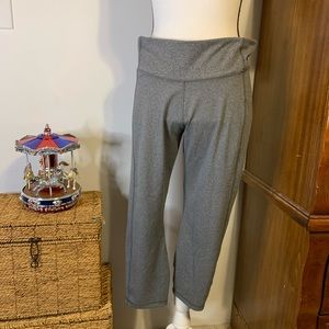 All in Motion Gray Capri Cropped Workout Leggings
